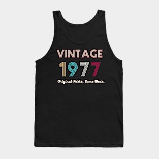 Vintage 1977 Original Parts. Some Ware Tank Top